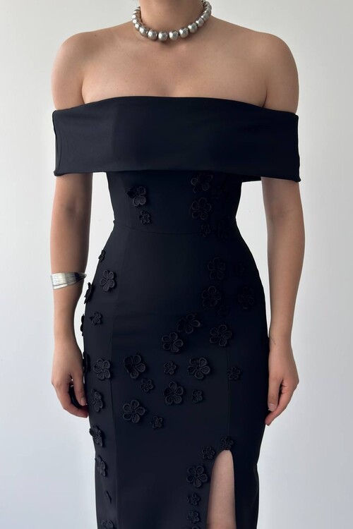 Cası Straplez  Elbise