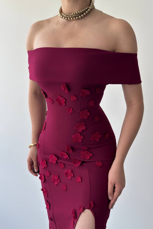 Cası Straplez  Elbise