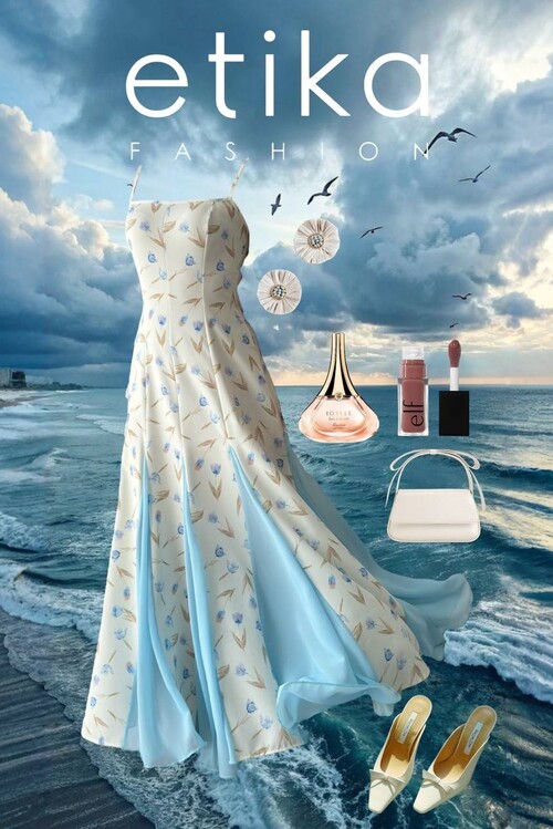 Dane İp Askılı Elbise