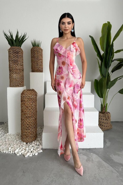 DASE İP ASKILI ELBİSE