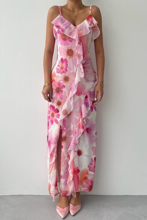 DASE İP ASKILI ELBİSE