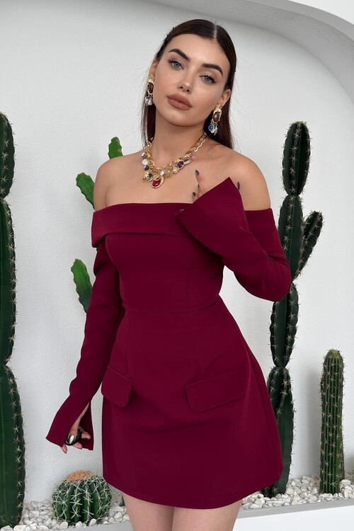 Devru Strapless Dress