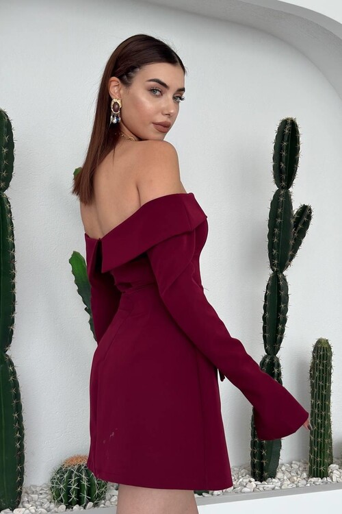 Devru Strapless Dress