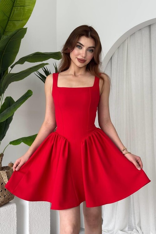 Dreas Fiyon Detaylı Elbise