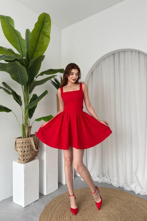 Dreas Fiyon Detaylı Elbise