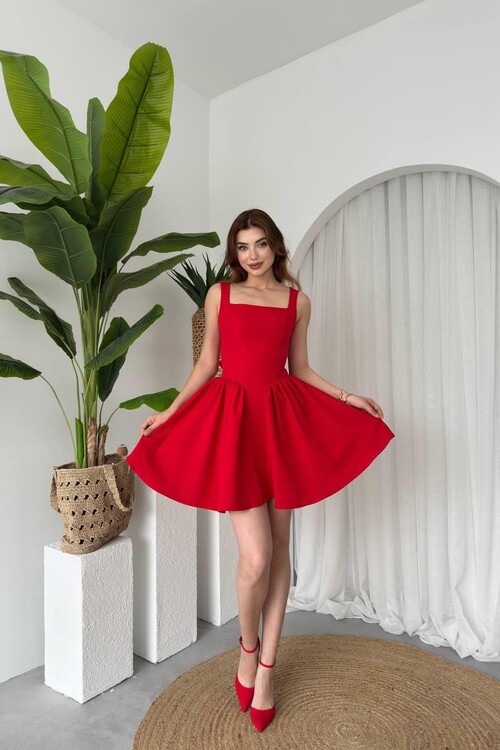 Dreas Fiyon Detaylı Elbise