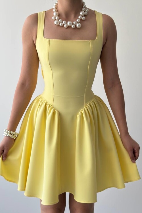 Dreas Fiyonk Detaylı Elbise