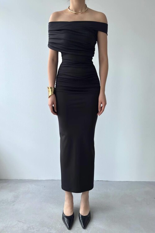 Dron Strapless Dress