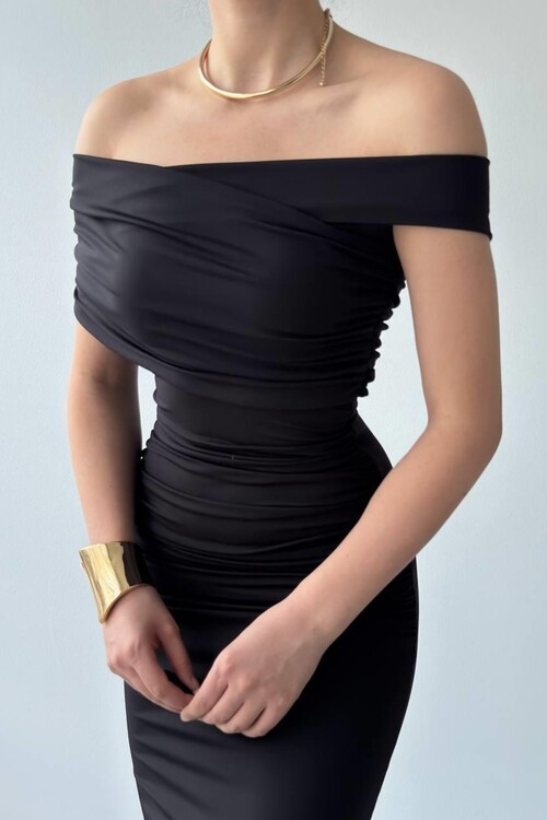 Dron Strapless Dress