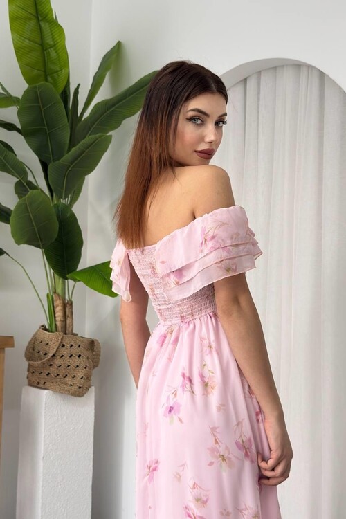 Elmi Flower Detailed Dress