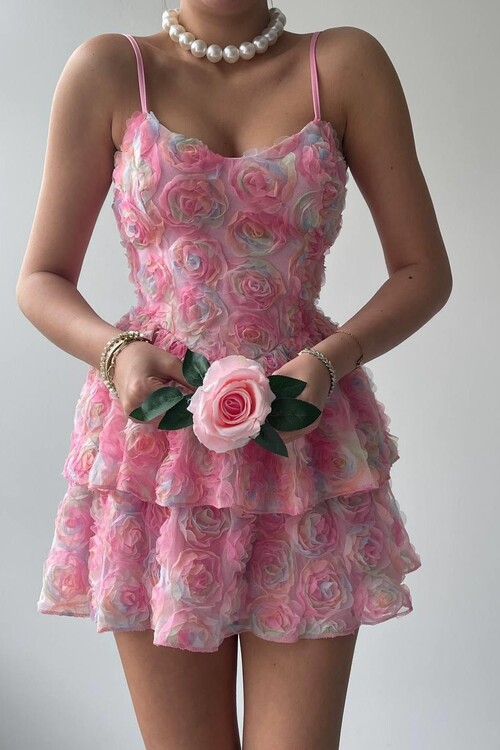 Flora Rope Strap Dress