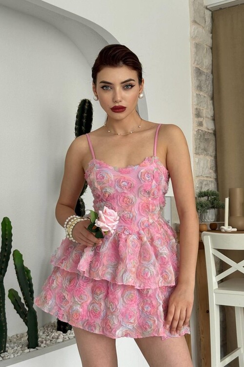 Flora Rope Strap Dress