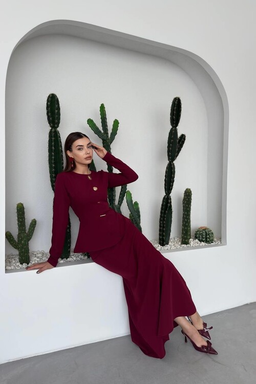 Hafa Düğme Detaylı Takım