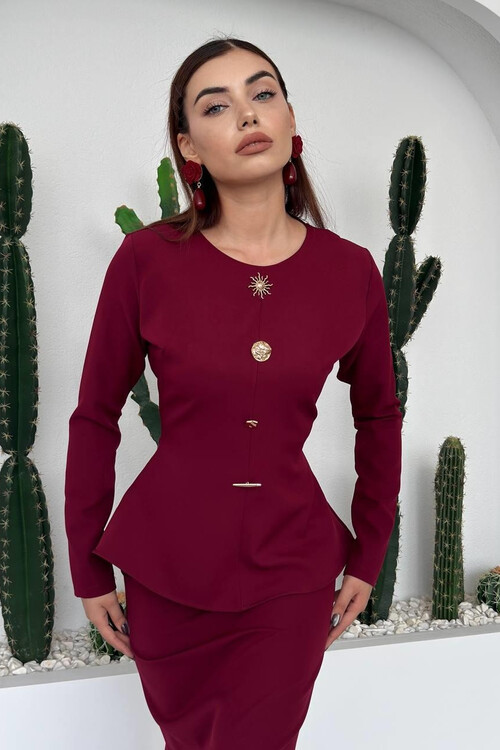 Hafa Düğme Detaylı Takım