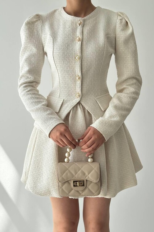 Hews Düğme Detaylı Takım