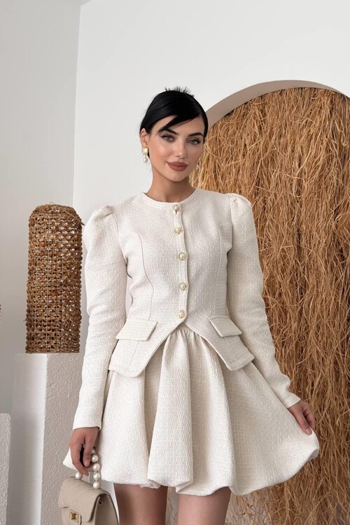 Hews Düğme Detaylı Takım