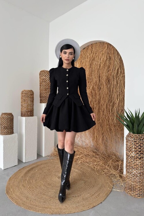 Hews Düğme Detaylı Takım