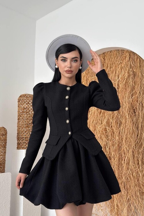 Hews Düğme Detaylı Takım