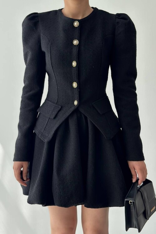 Hews Düğme Detaylı Takım