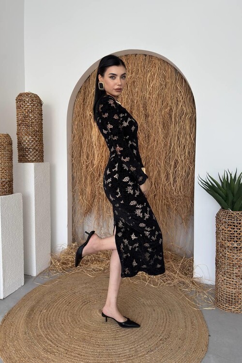 Hıon Güpür Elbise