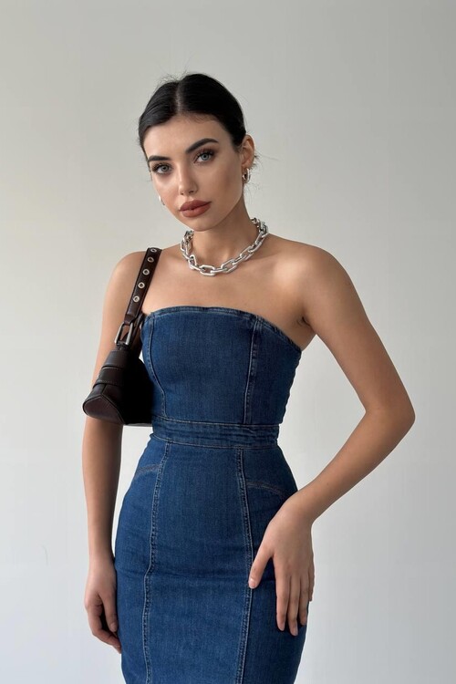 Izer Strapless Dress