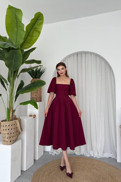 Jama Midi Boy Elbise