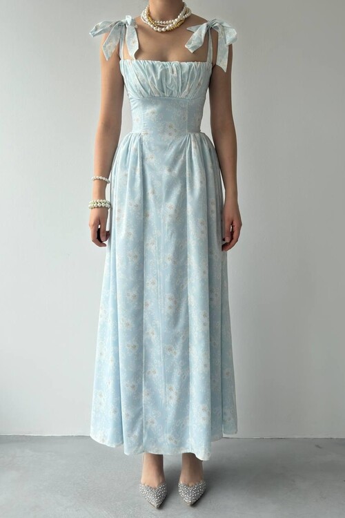 Khalesi Shoulder Tie Dress