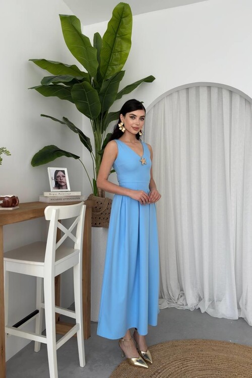 Late Yıldız Detaylı Elbise