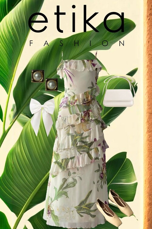 Mahi İp Askılı Elbise