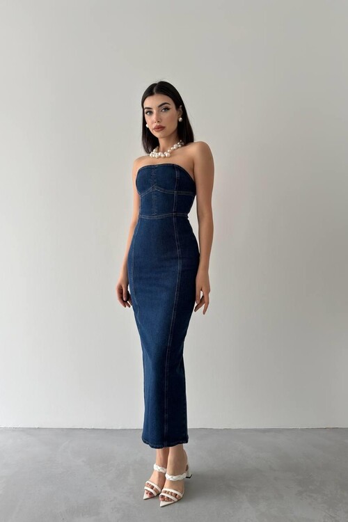 Masi Straplez Elbise