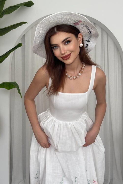 Mazi Flower Patterned Dress