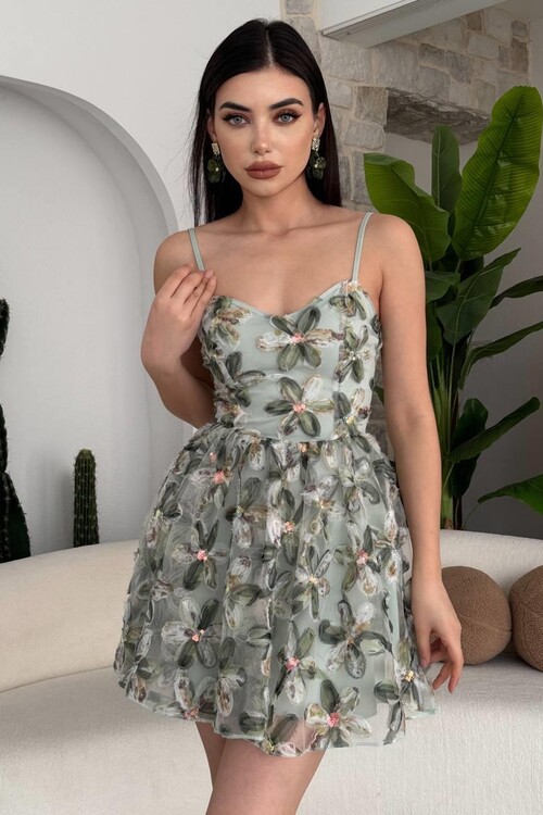 Moca Rope Strap Dress