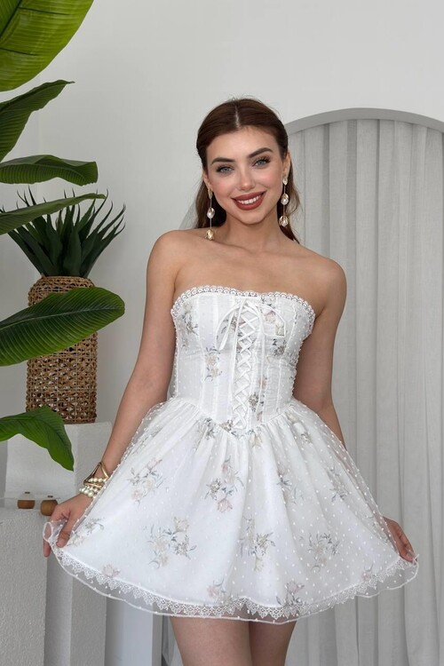 NEO STRAPLEZ ELBİSE