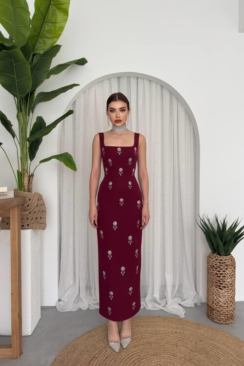 Ners Stone Detailed Dress