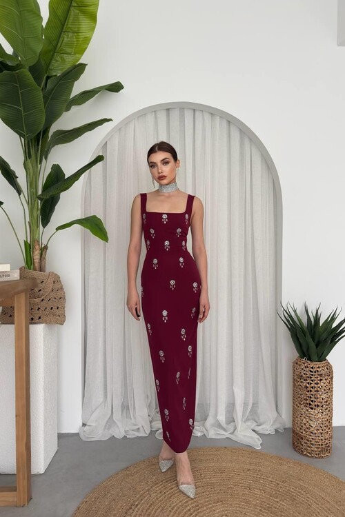 Ners Stone Detailed Dress