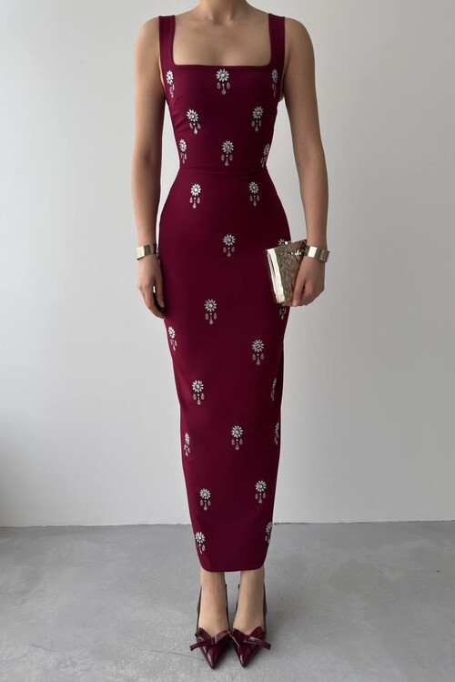 Ners Stone Detailed Dress