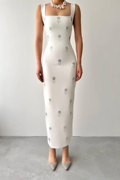 Ners Stone Detailed Dress