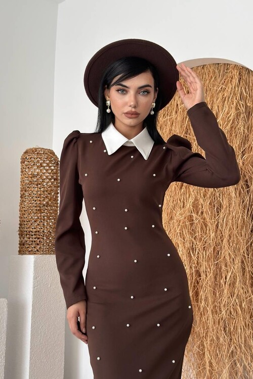 Noi İnci Detaylı Elbise