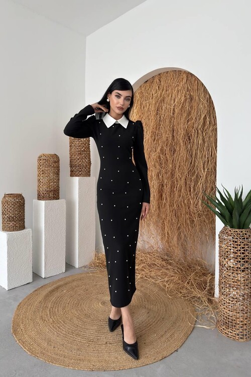 Noi İnci Detaylı Elbise