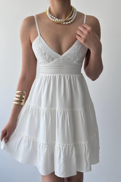 Nose İp Askılı Elbise