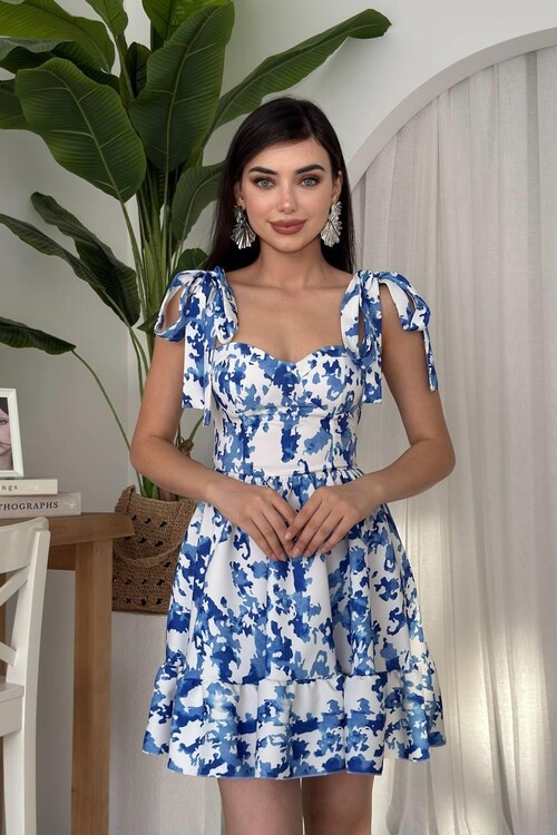 Orew Omuz Bağlamalı Elbise