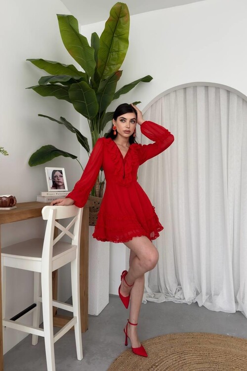 Osıes Fırfırlı Elbise