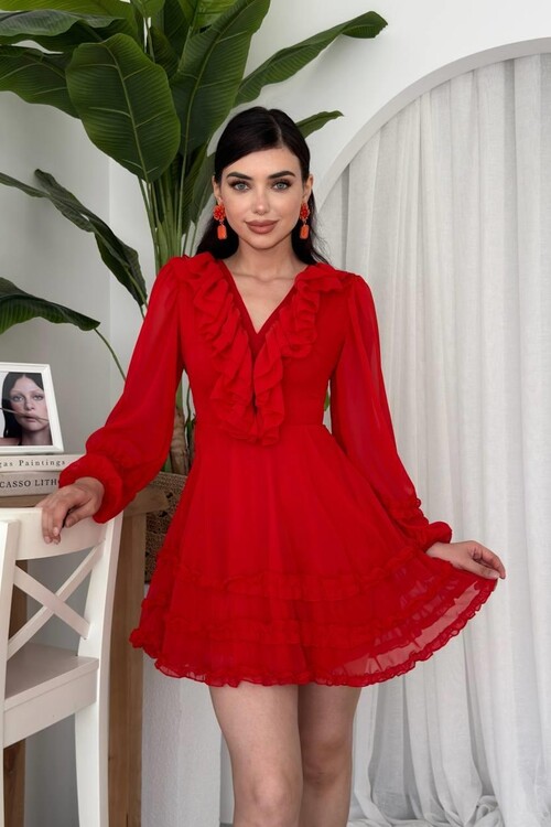 Osıes Fırfırlı Elbise