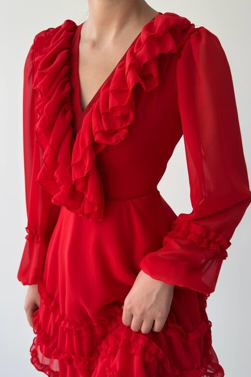 Osıes Fırfırlı Elbise