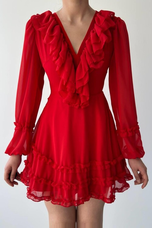 Osıes Fırfırlı Elbise