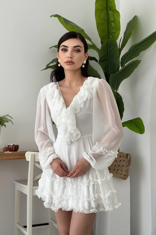 Osıes Fırfırlı Elbise