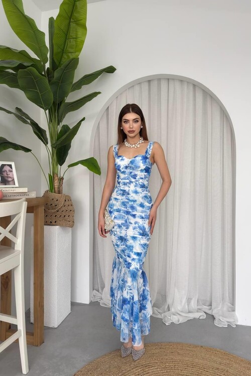 Peran Gathered Dress