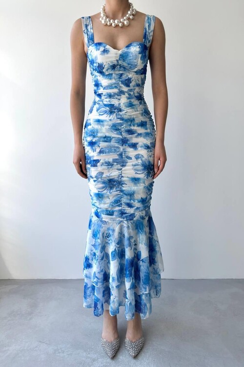 Peran Gathered Dress