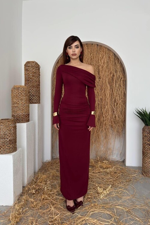 Poem Straplez Elbise