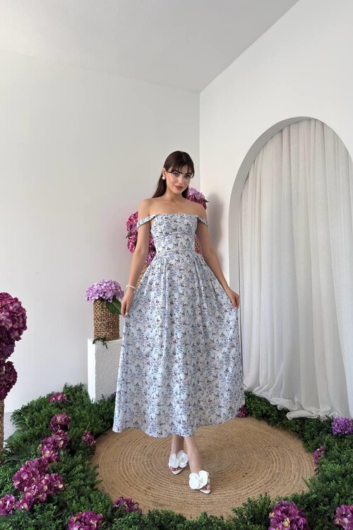 Pou Büzgülü Elbise